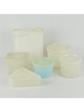 Tupperware Vintage 12 Piece Food Storage Container Set